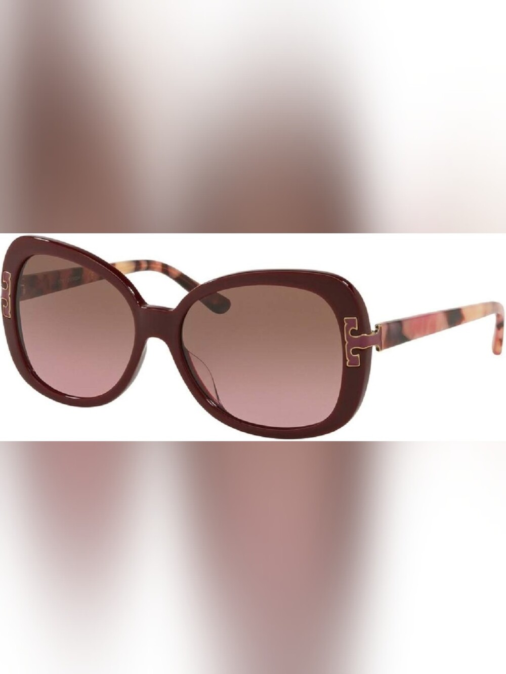 Tory Burch TY7133U Logo T Butterfly Sunglasses
